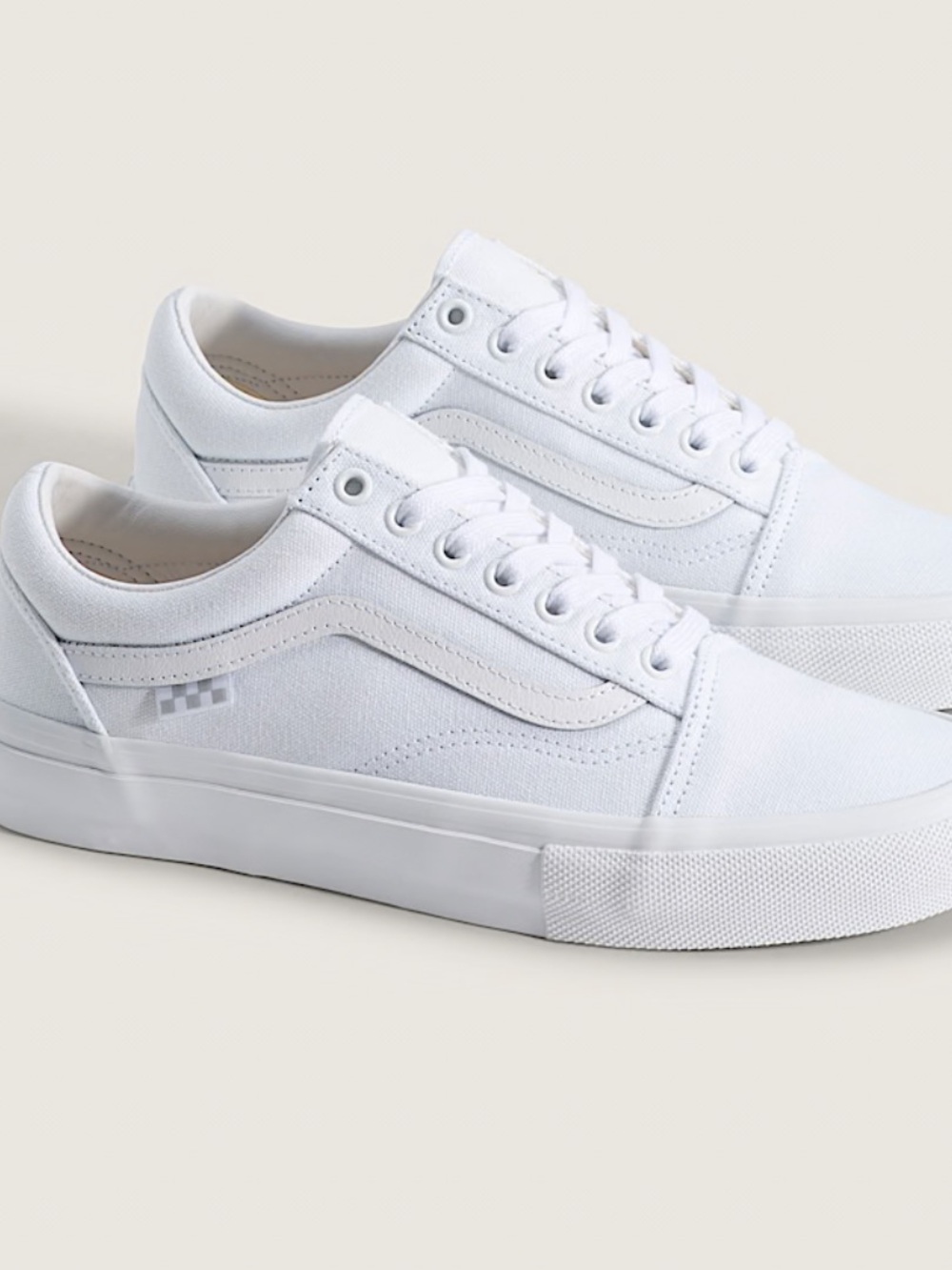Vans Old Skool Low-Top Sneaker - White